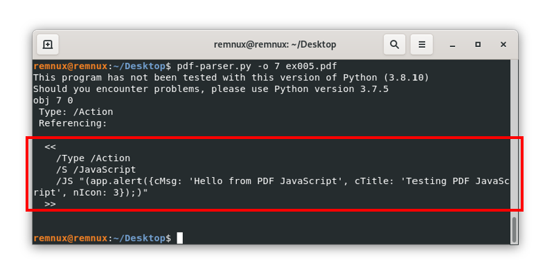 Featured image of post Analysis of malicious documents – Part 02 – PDF documents
